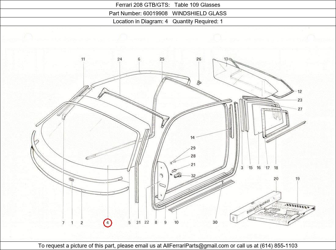 Ferrari Part 60019908