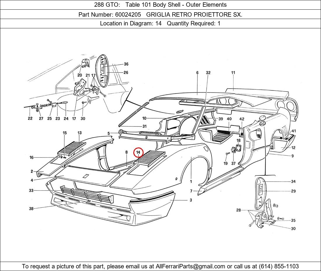 Ferrari Part 60024205