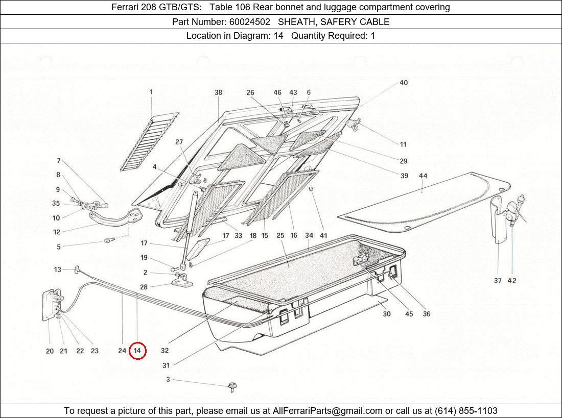 Ferrari Part 60024502