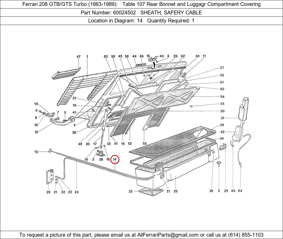 Ferrari Part 60024502