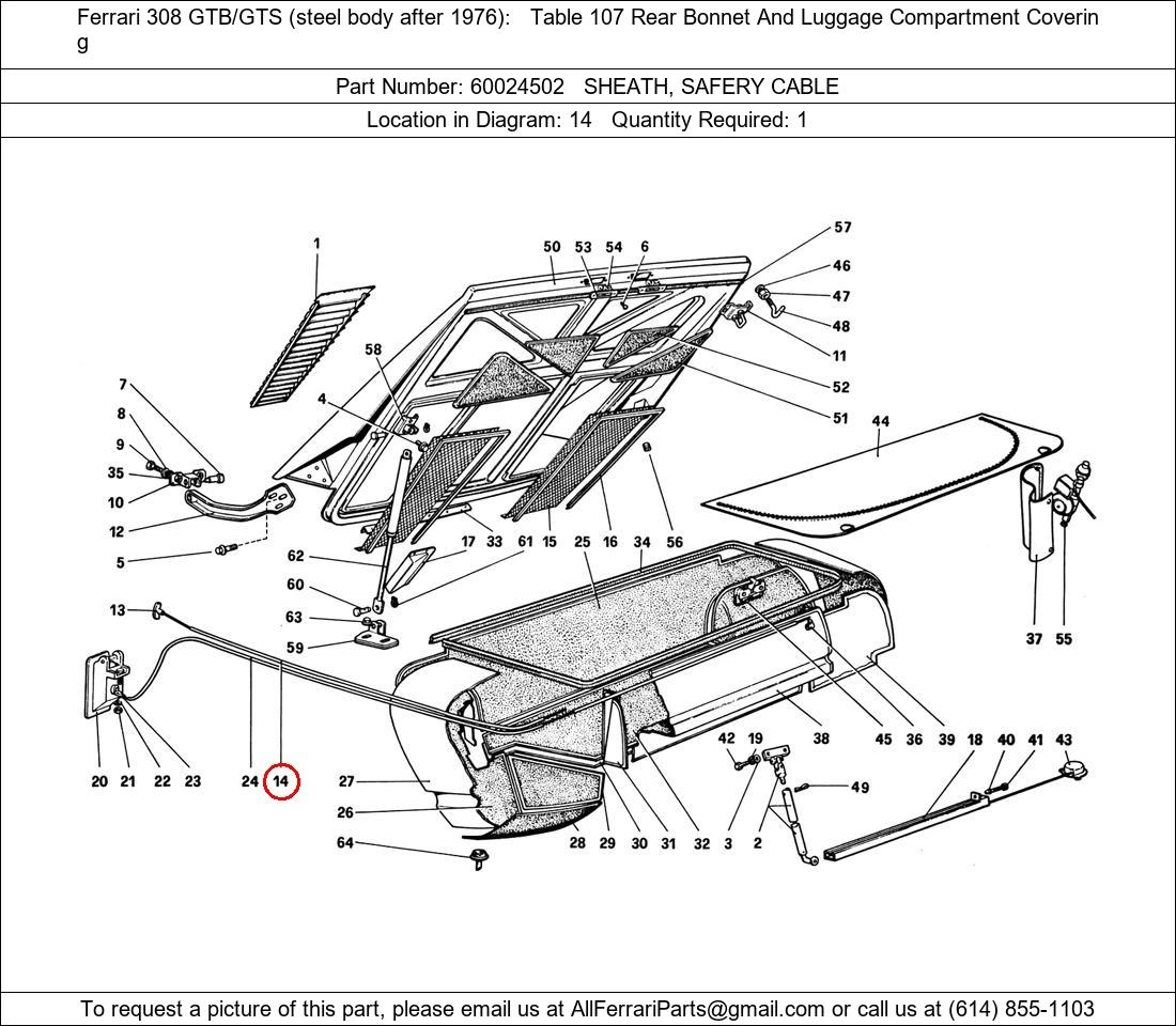 Ferrari Part 60024502