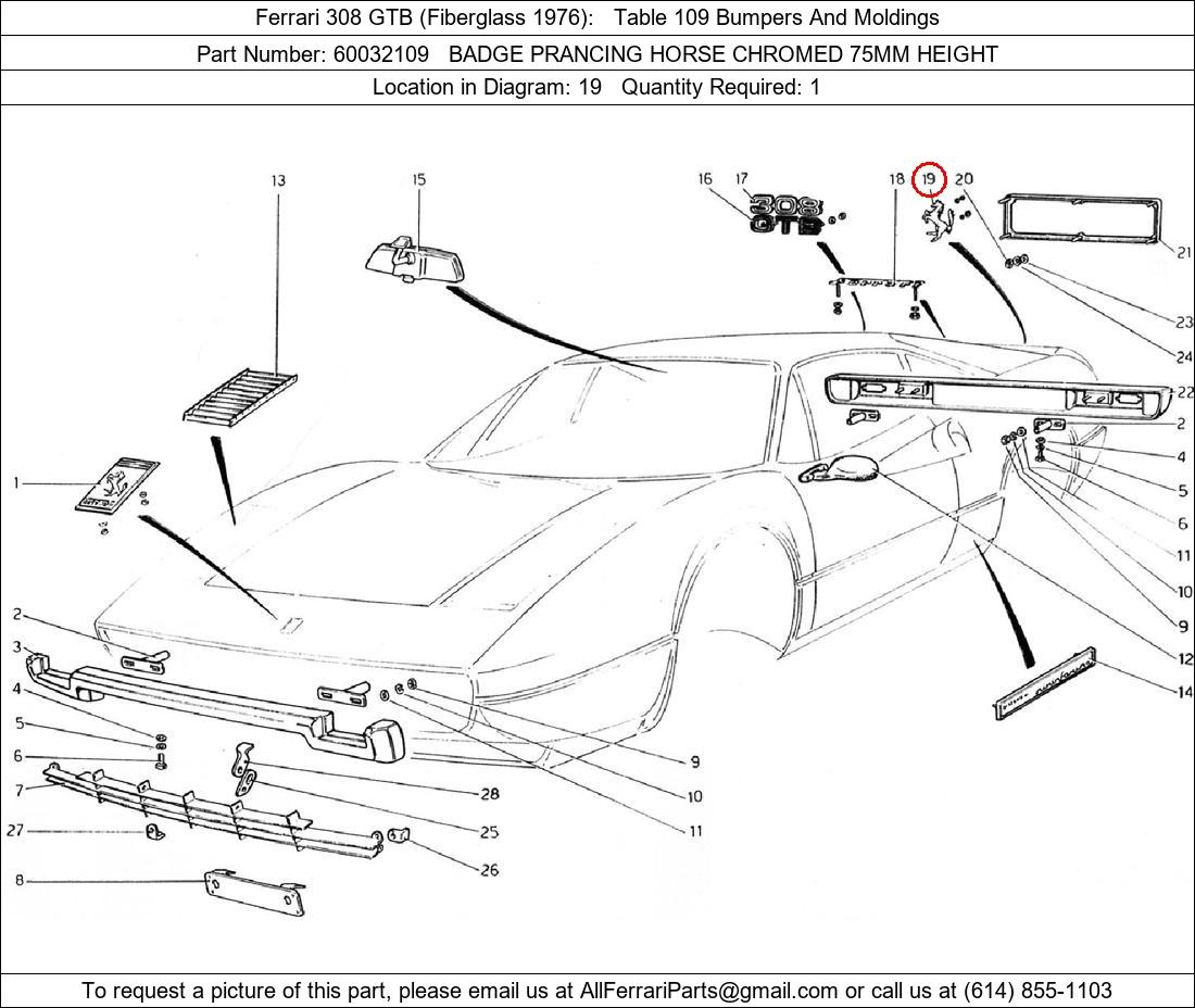 Ferrari Part 60032109