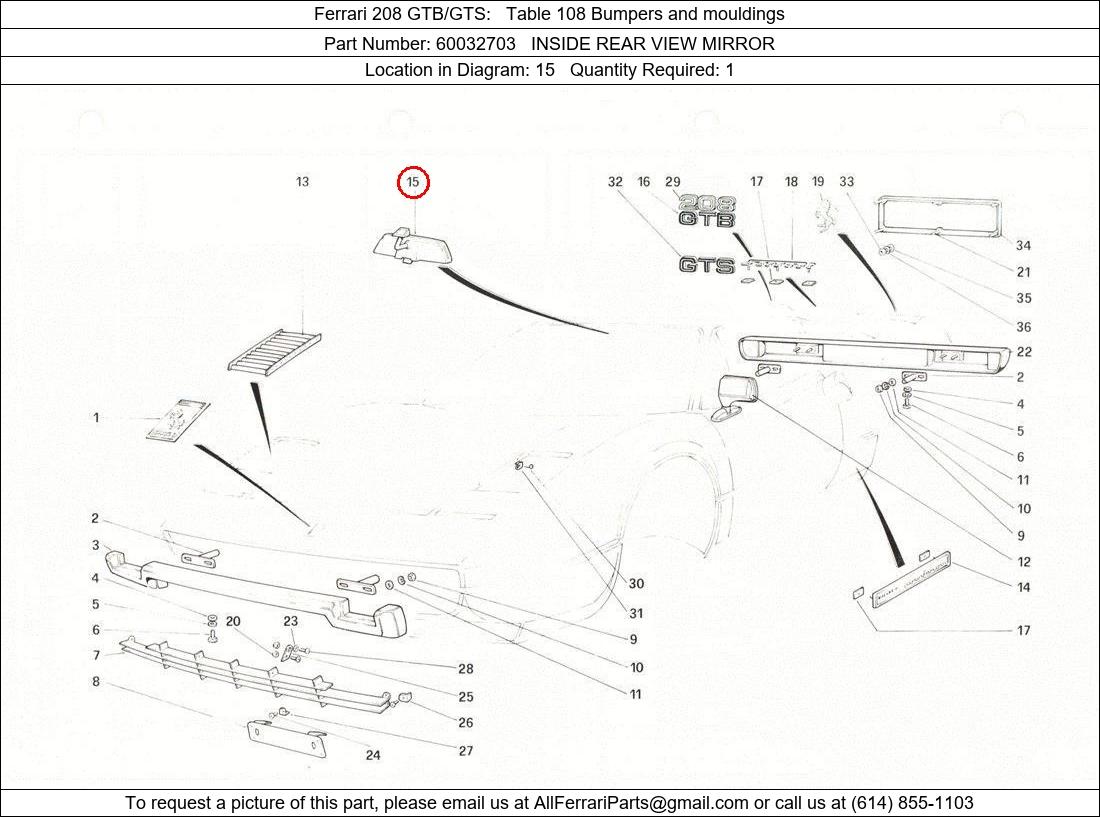 Ferrari Part 60032703