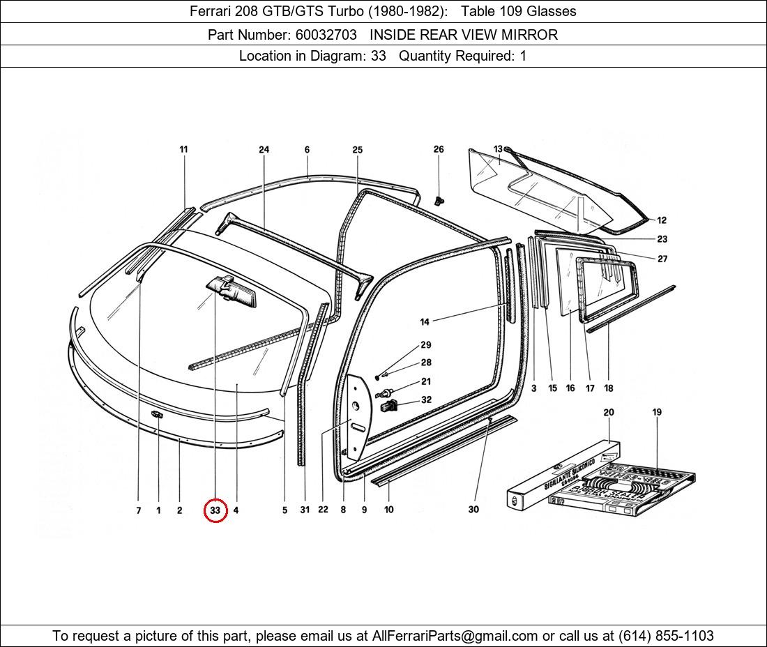 Ferrari Part 60032703