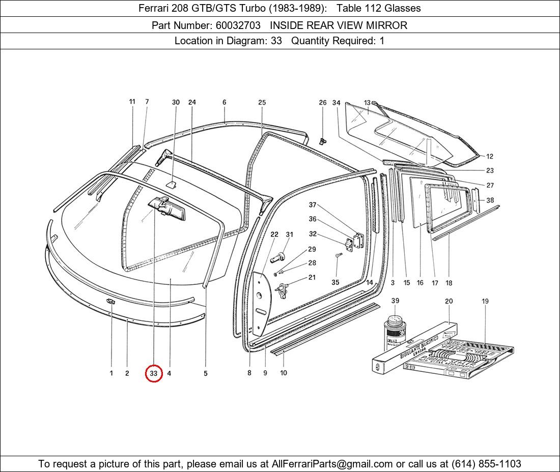 Ferrari Part 60032703