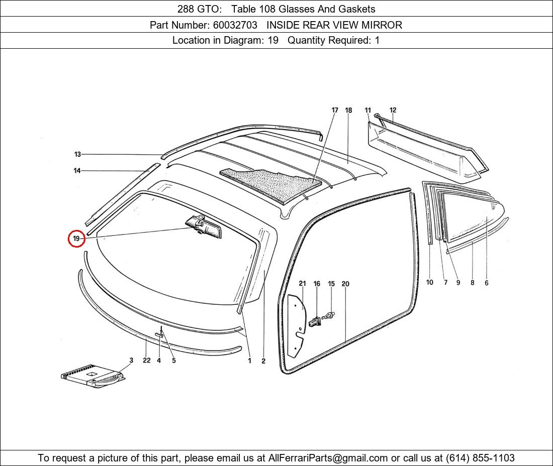 Ferrari Part 60032703