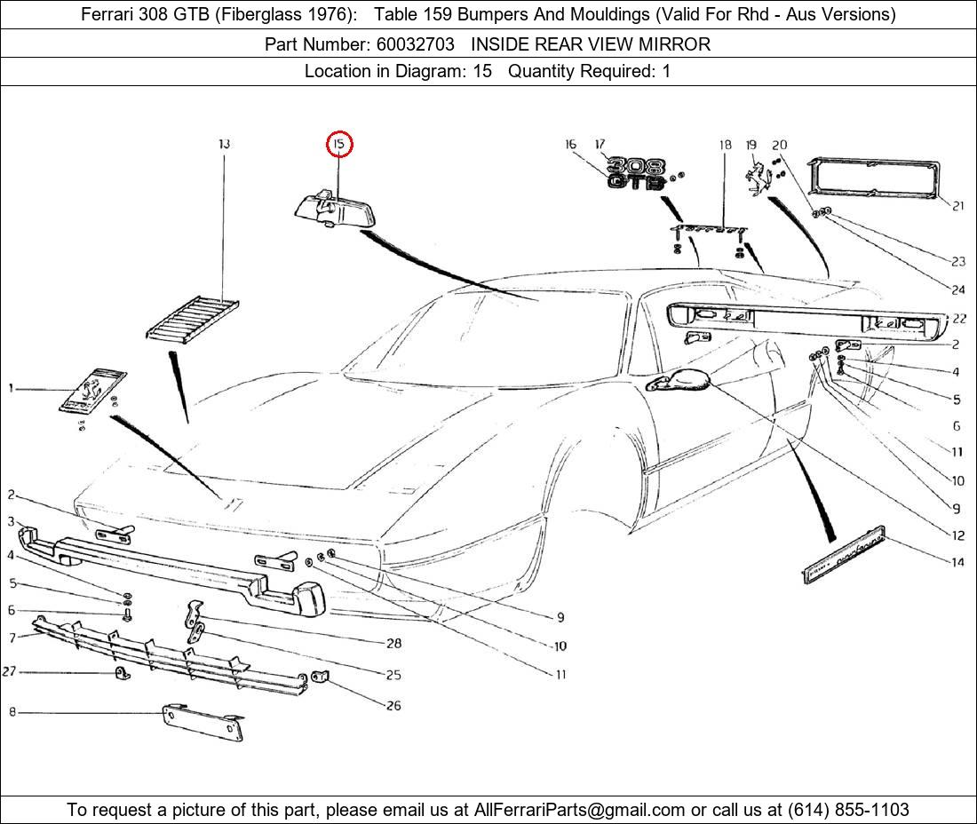 Ferrari Part 60032703