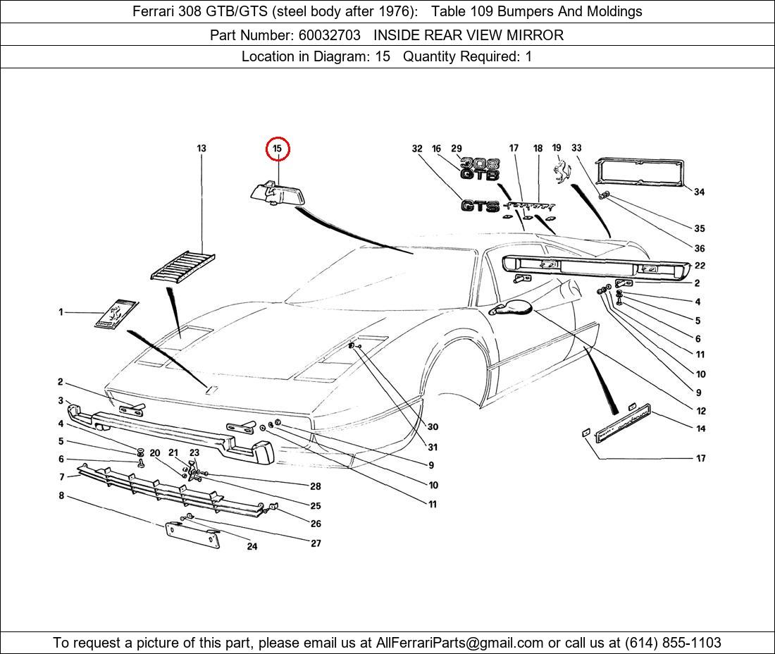 Ferrari Part 60032703