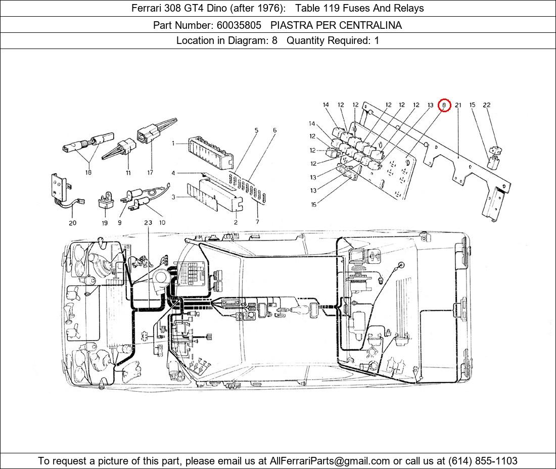 Ferrari Part 60035805