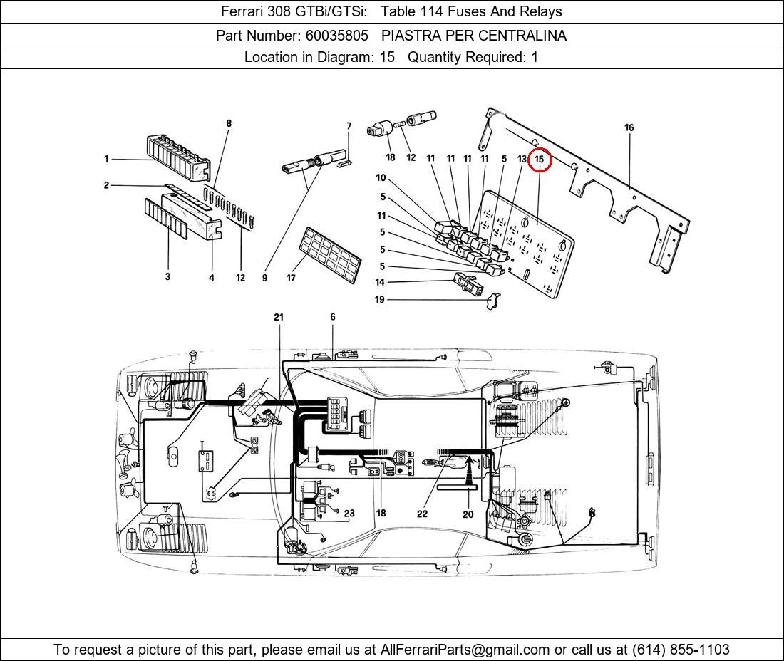 Ferrari Part 60035805