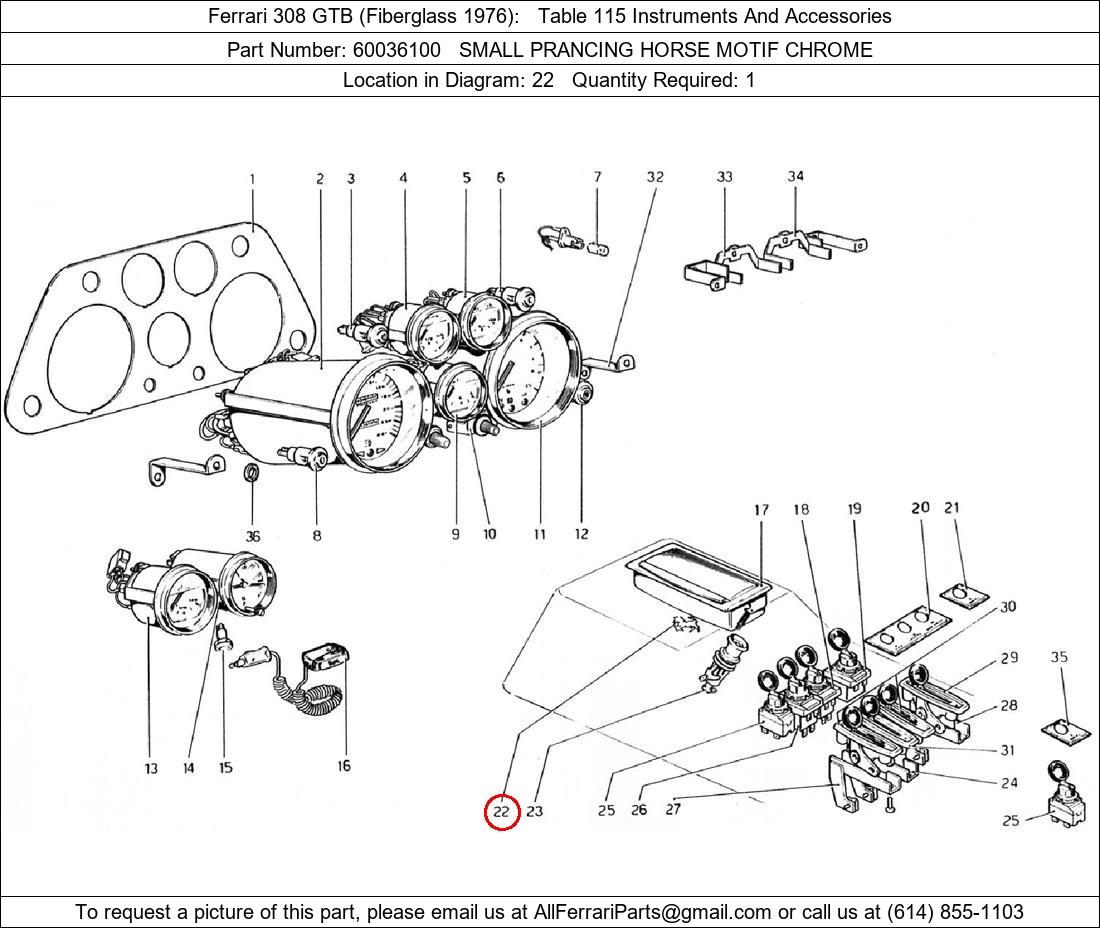 Ferrari Part 60036100