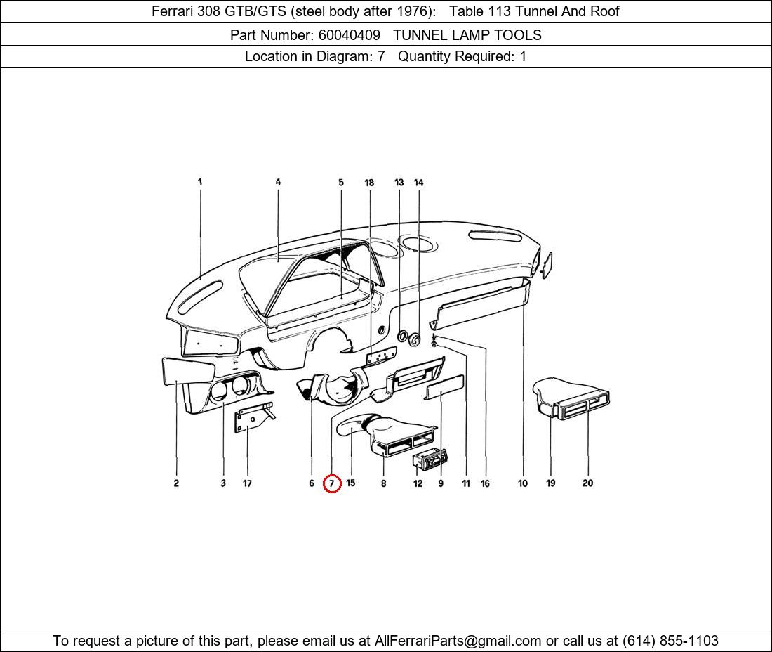 Ferrari Part 60040409