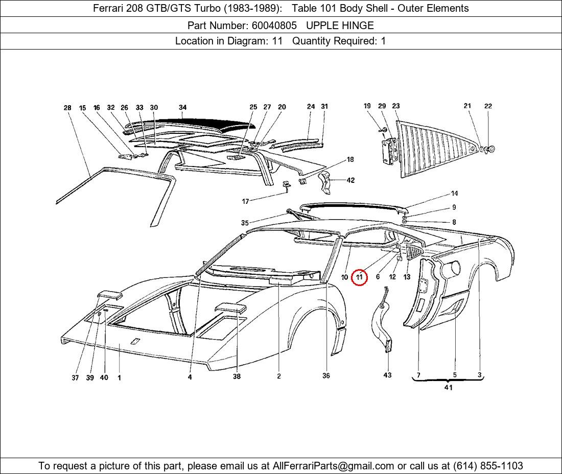 Ferrari Part 60040805