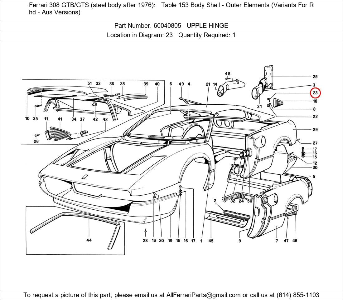 Ferrari Part 60040805