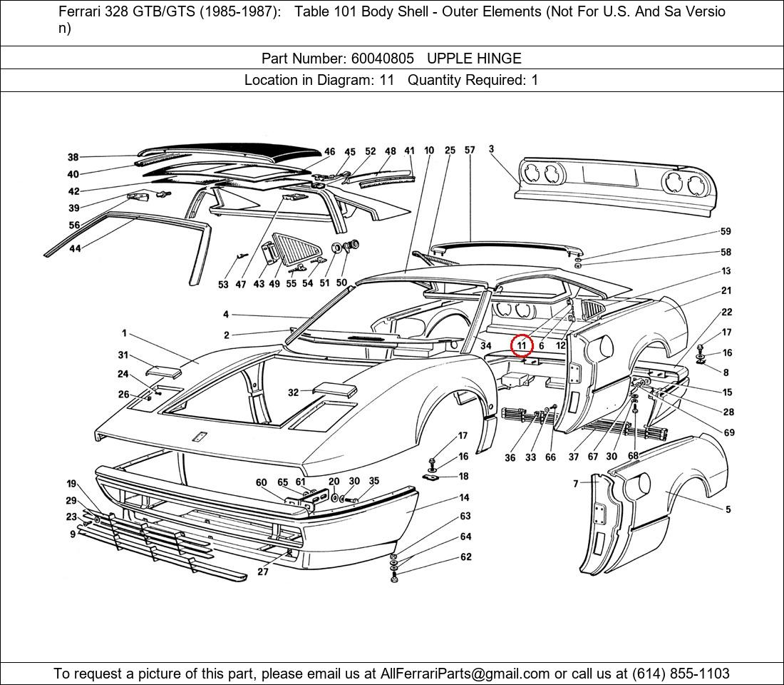 Ferrari Part 60040805