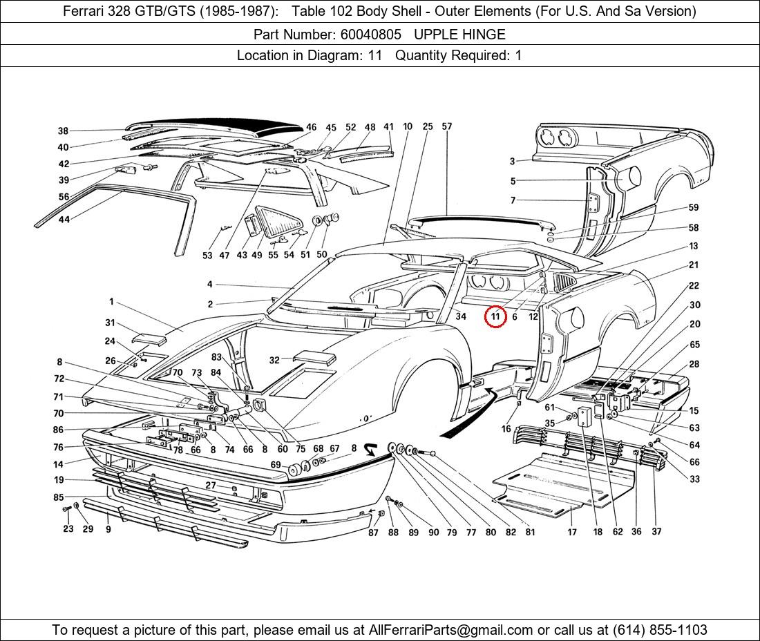 Ferrari Part 60040805