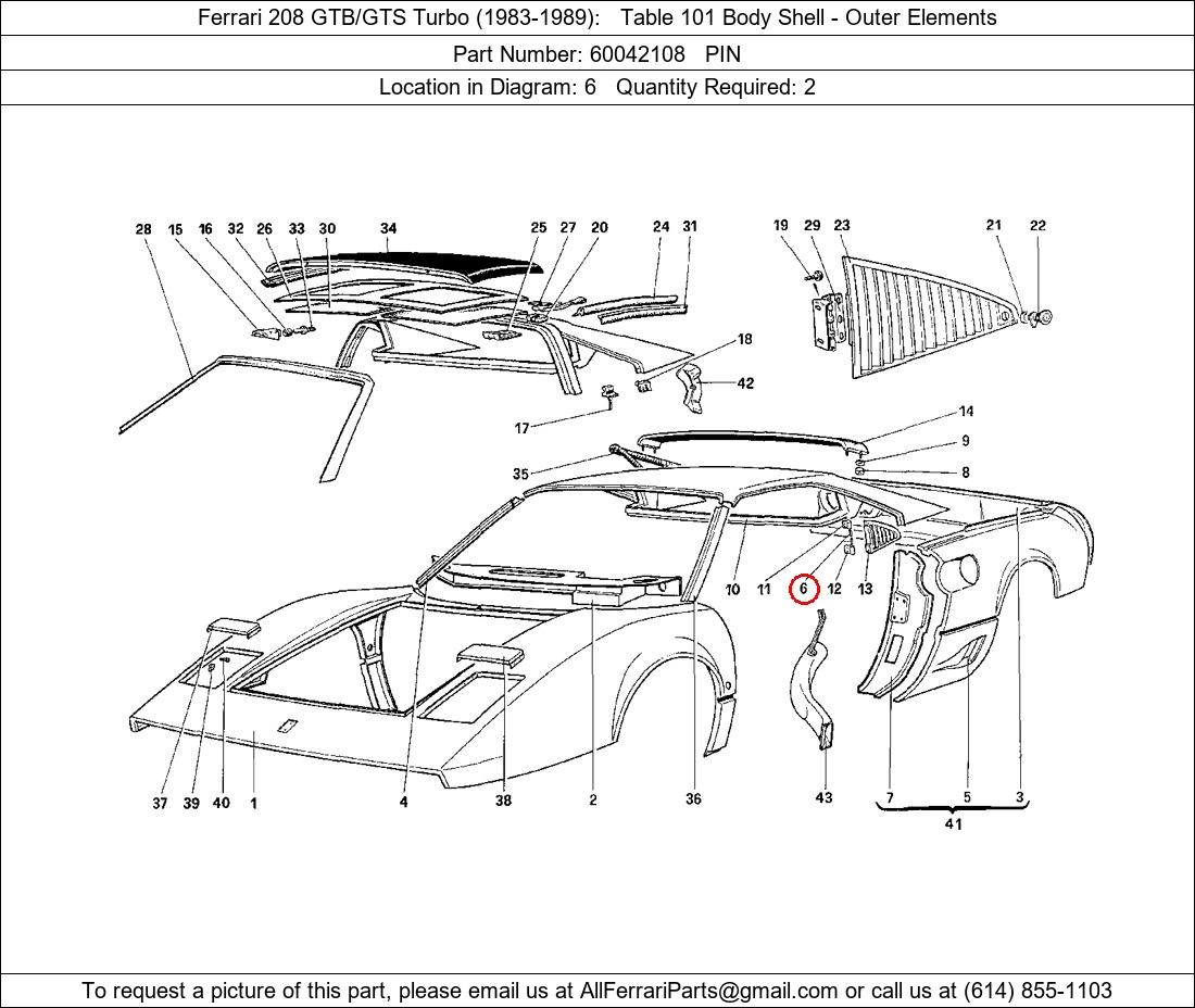 Ferrari Part 60042108