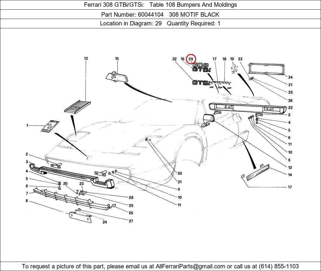 Ferrari Part 60044104