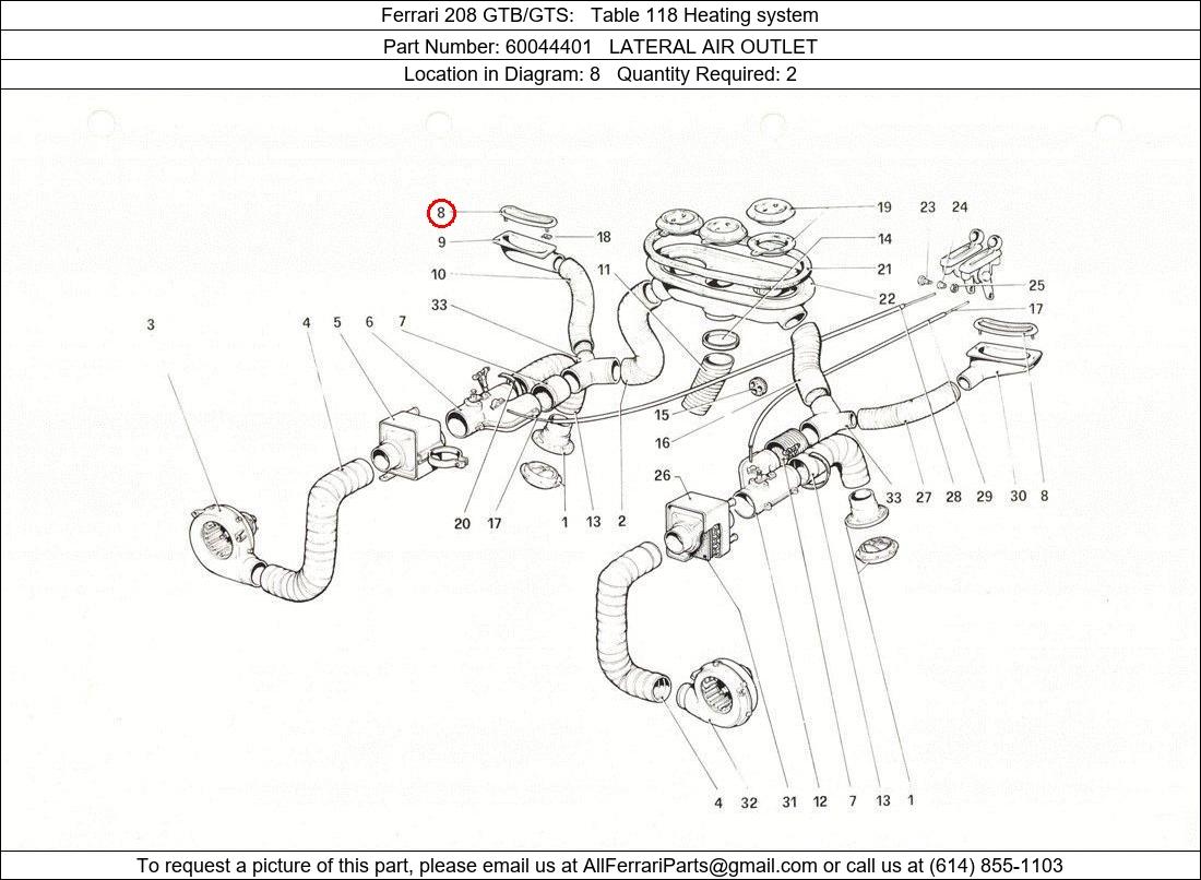 Ferrari Part 60044401