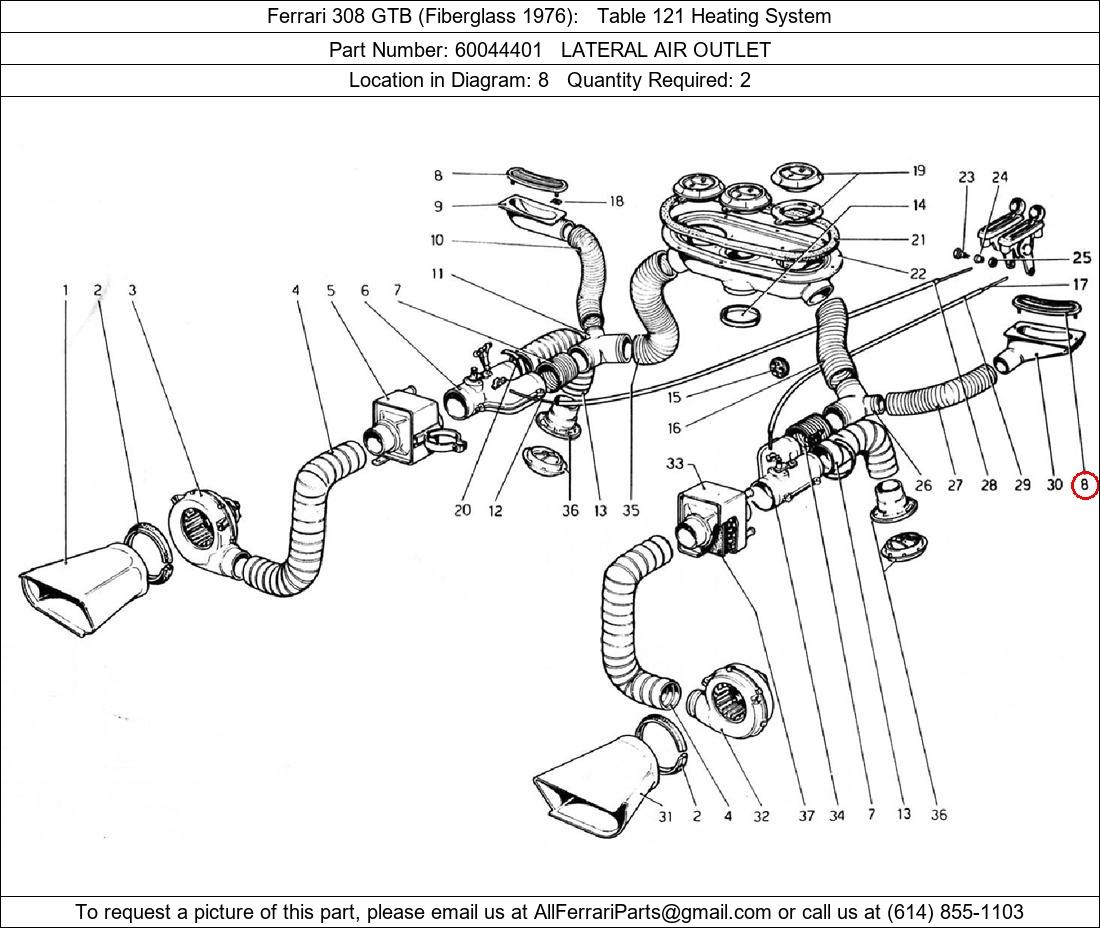 Ferrari Part 60044401