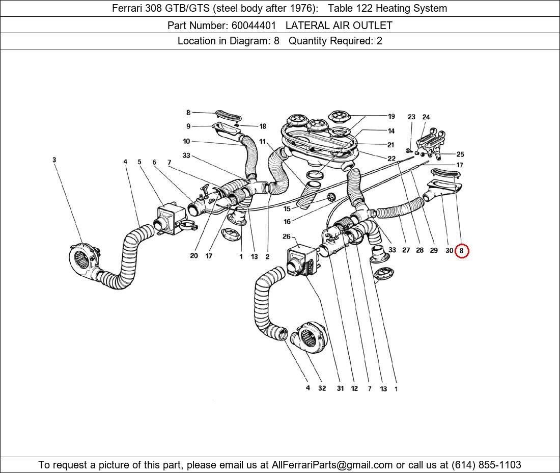 Ferrari Part 60044401