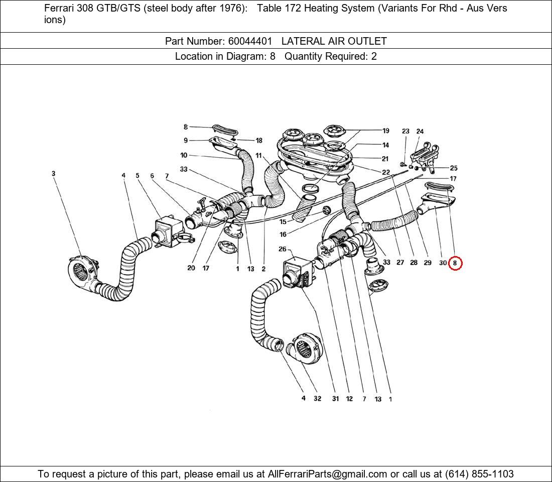 Ferrari Part 60044401