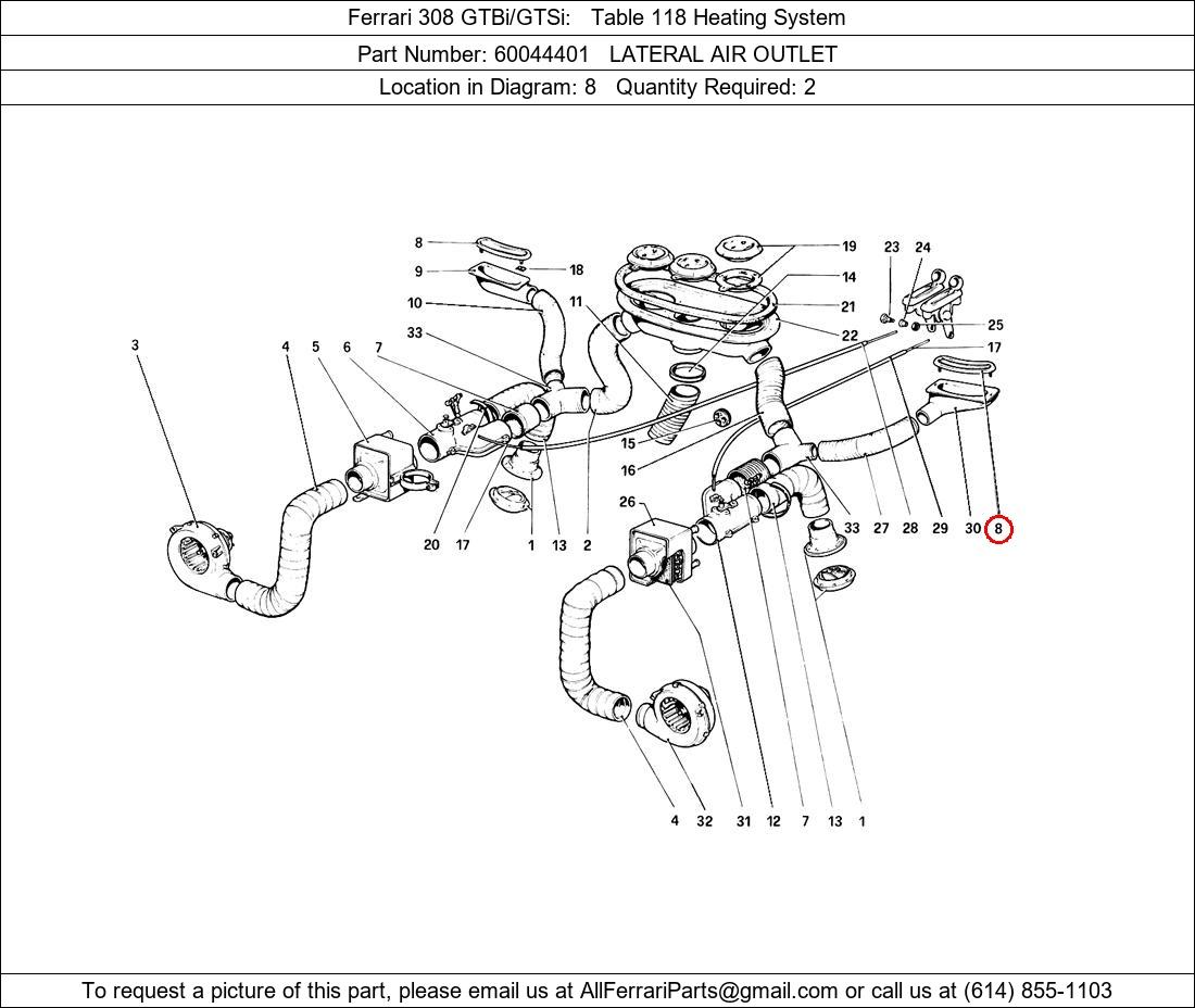 Ferrari Part 60044401