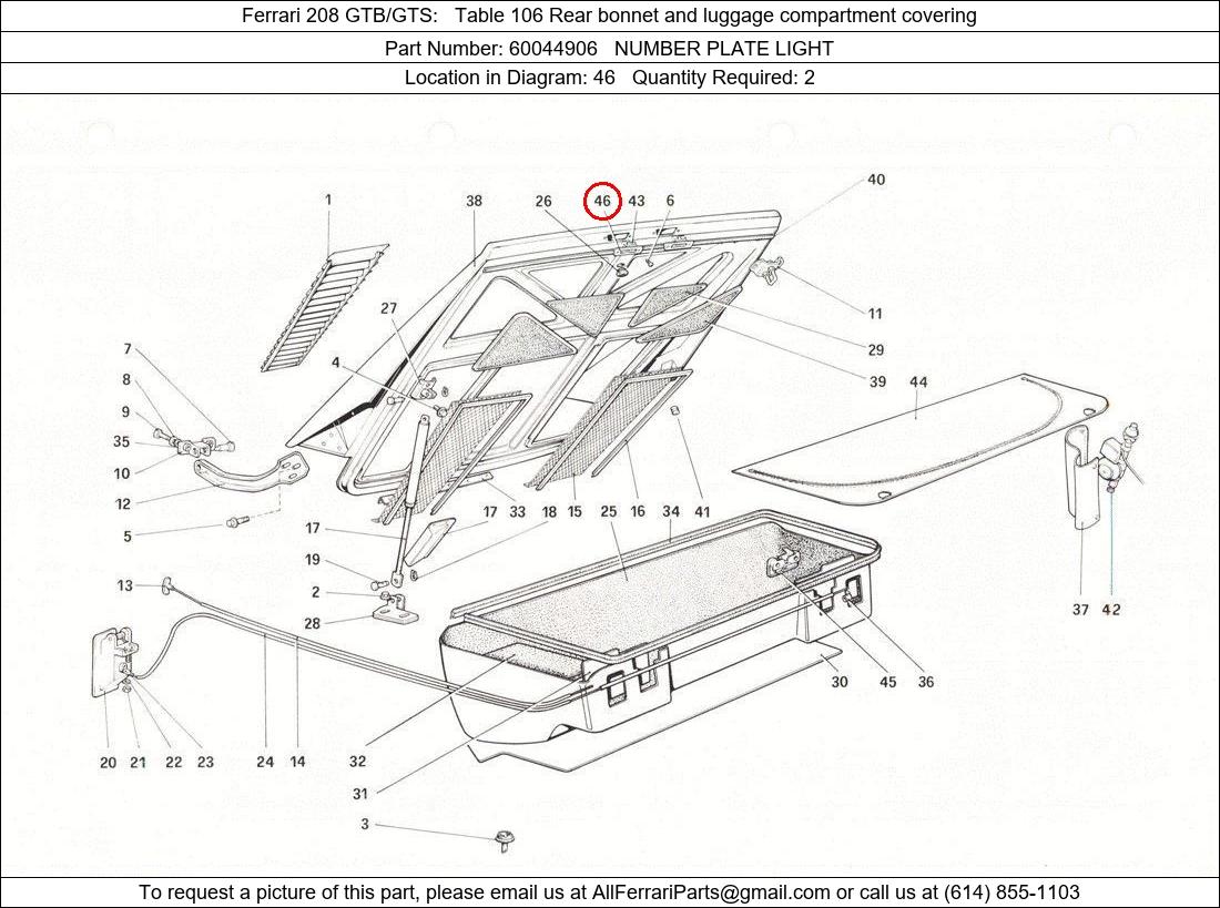 Ferrari Part 60044906