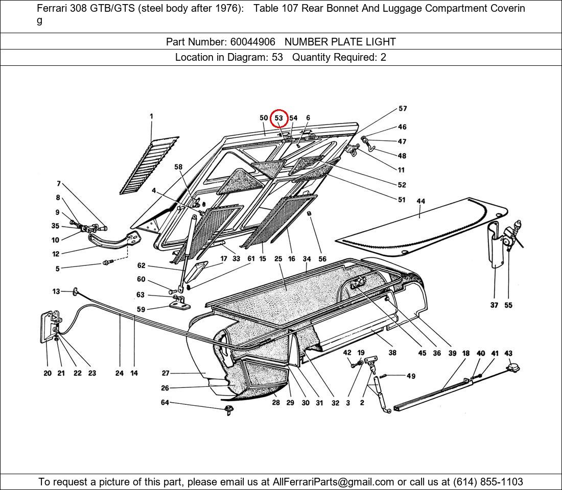 Ferrari Part 60044906