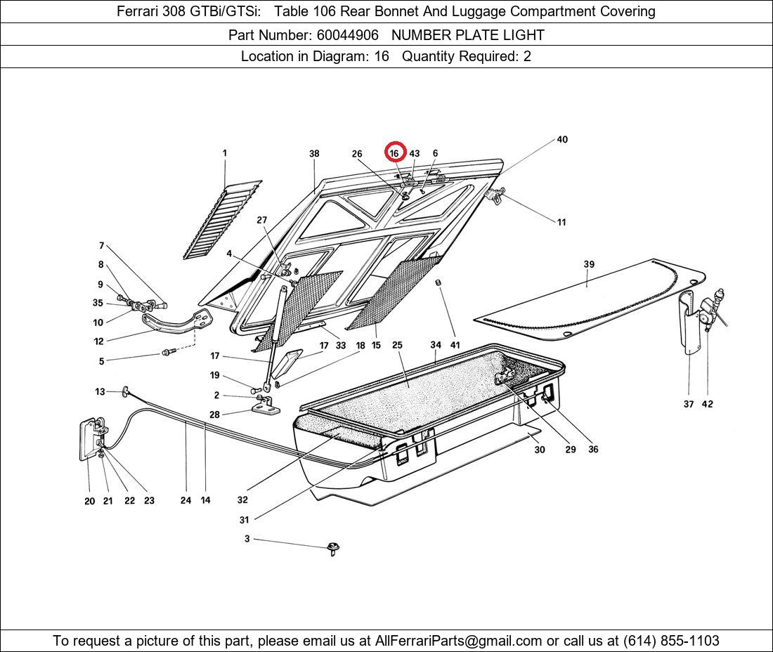 Ferrari Part 60044906