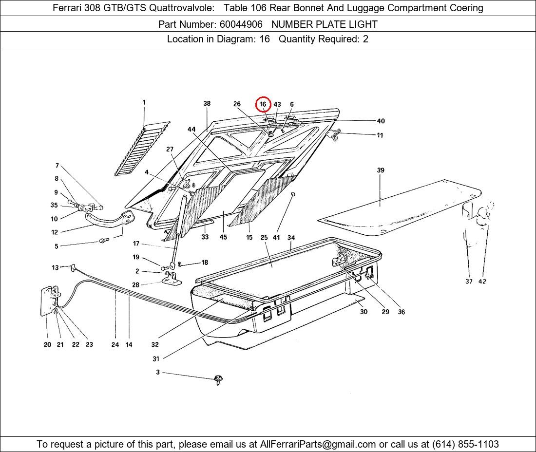 Ferrari Part 60044906