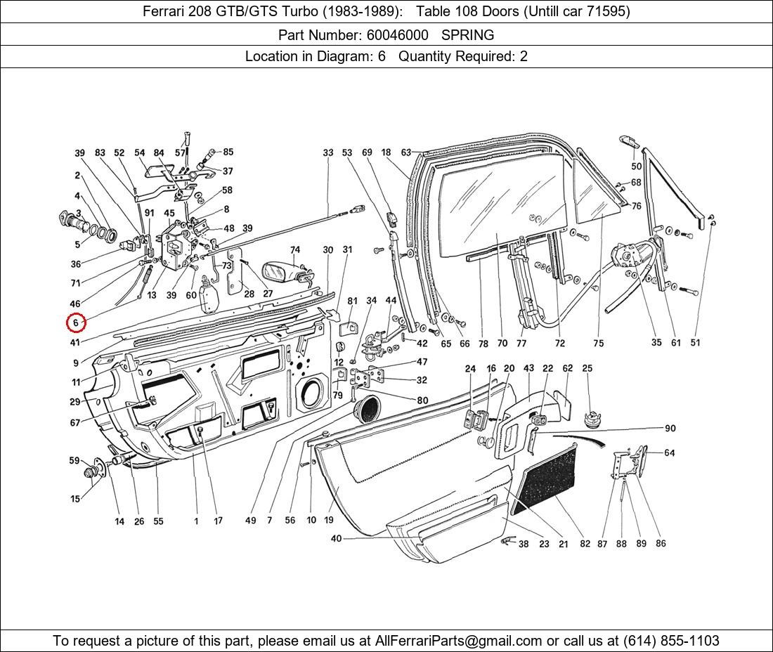 Ferrari Part 60046000