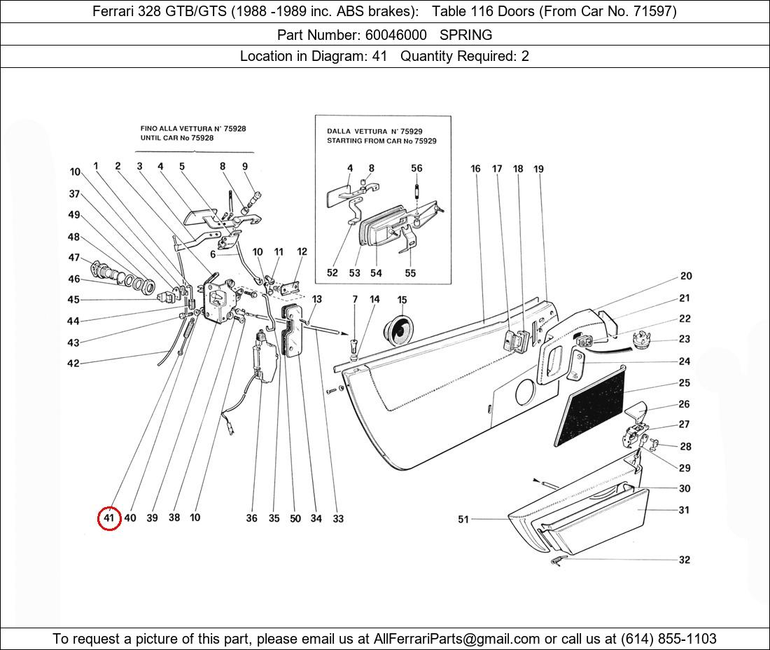 Ferrari Part 60046000