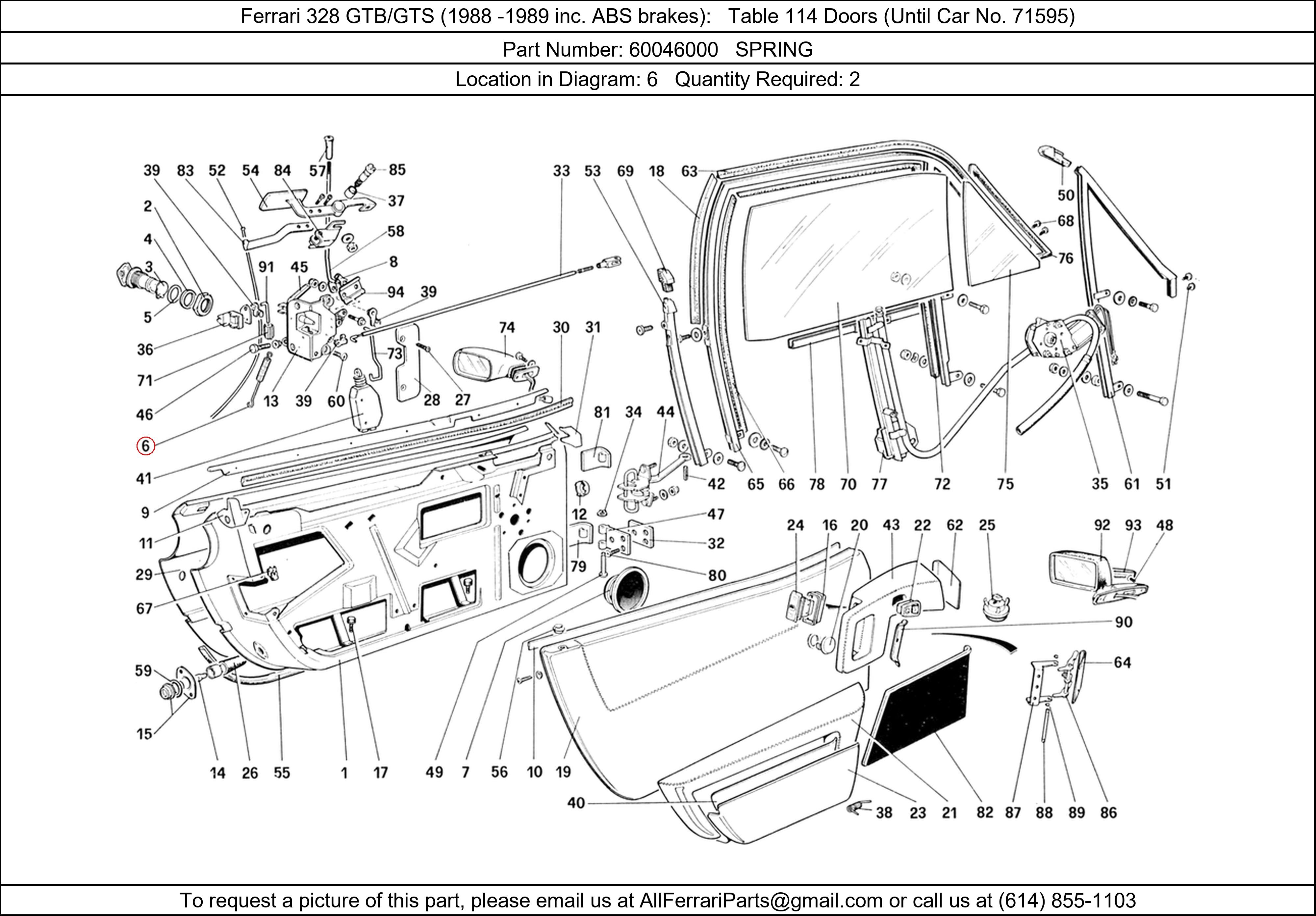 Ferrari Part 60046000