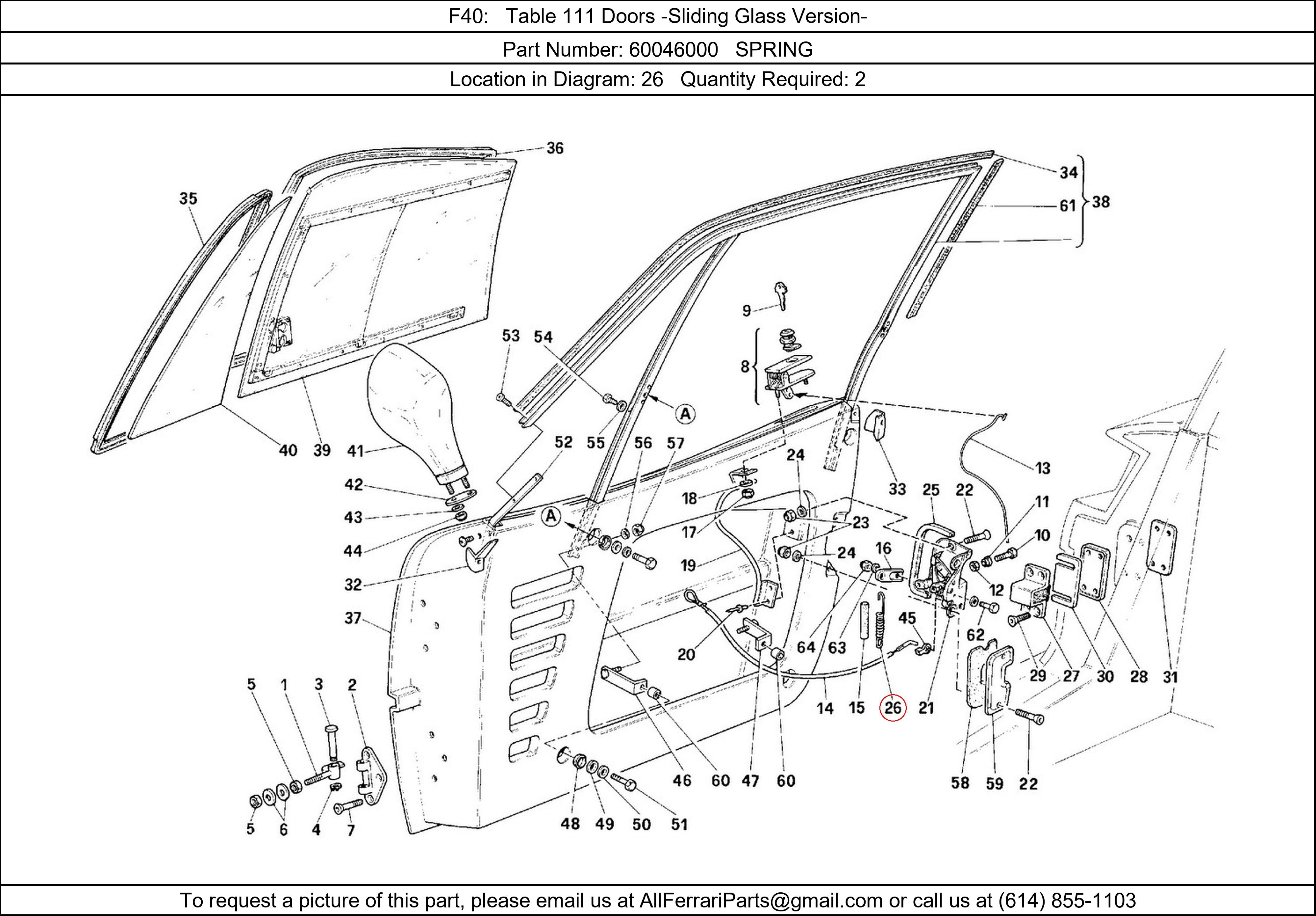 Ferrari Part 60046000