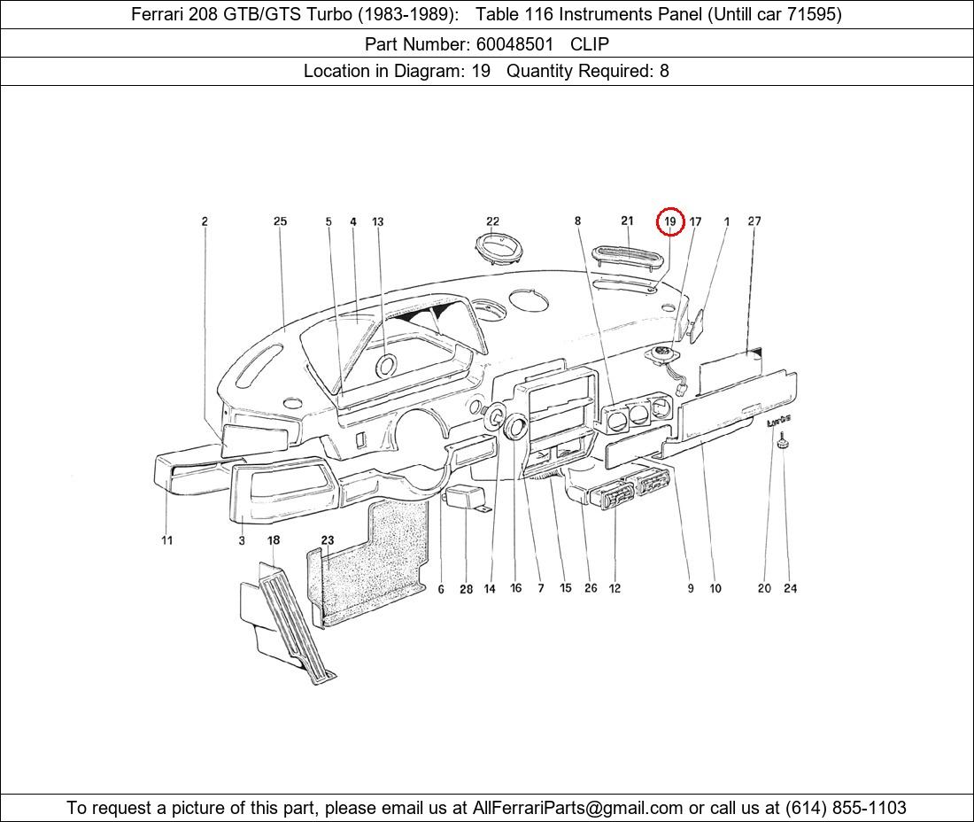 Ferrari Part 60048501