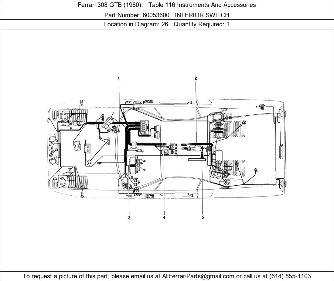 Ferrari Part 60053600