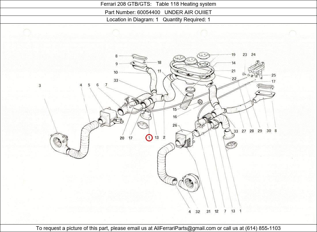 Ferrari Part 60054400