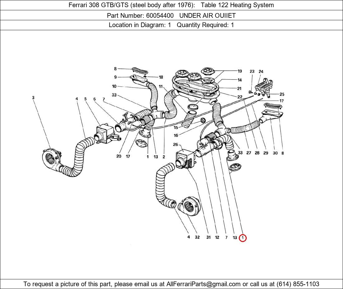 Ferrari Part 60054400