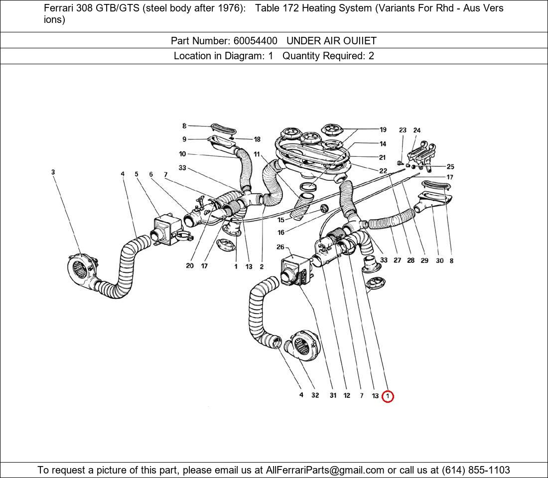 Ferrari Part 60054400