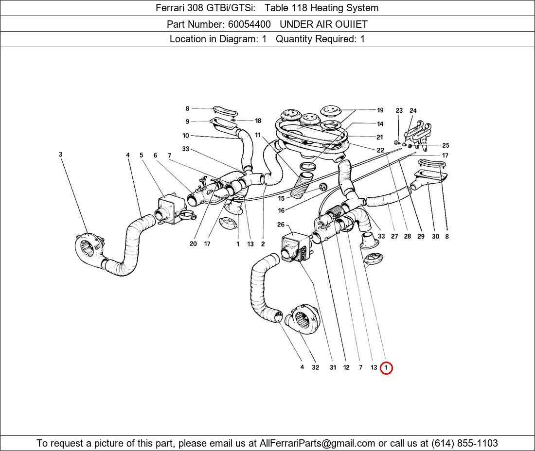 Ferrari Part 60054400