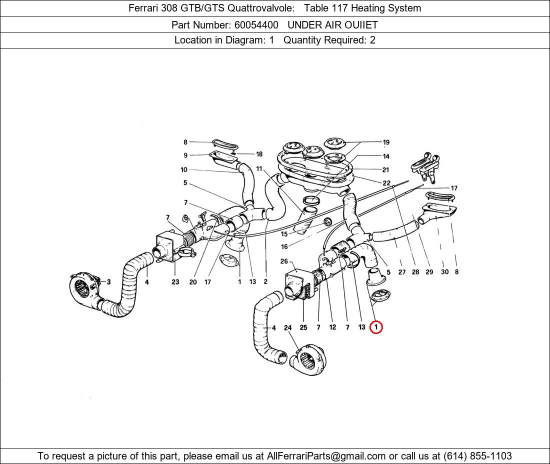 Ferrari Part 60054400