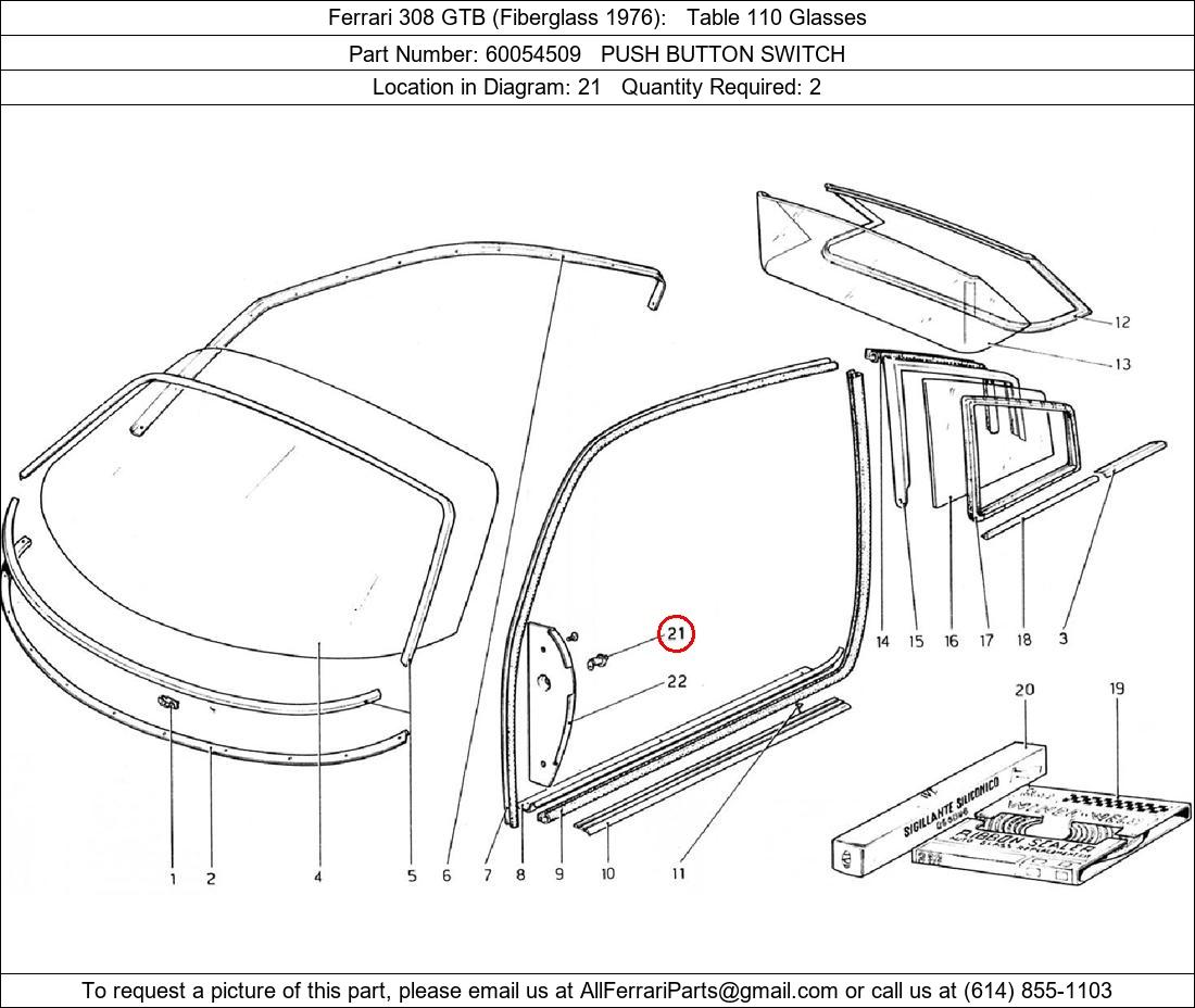 Ferrari Part 60054509