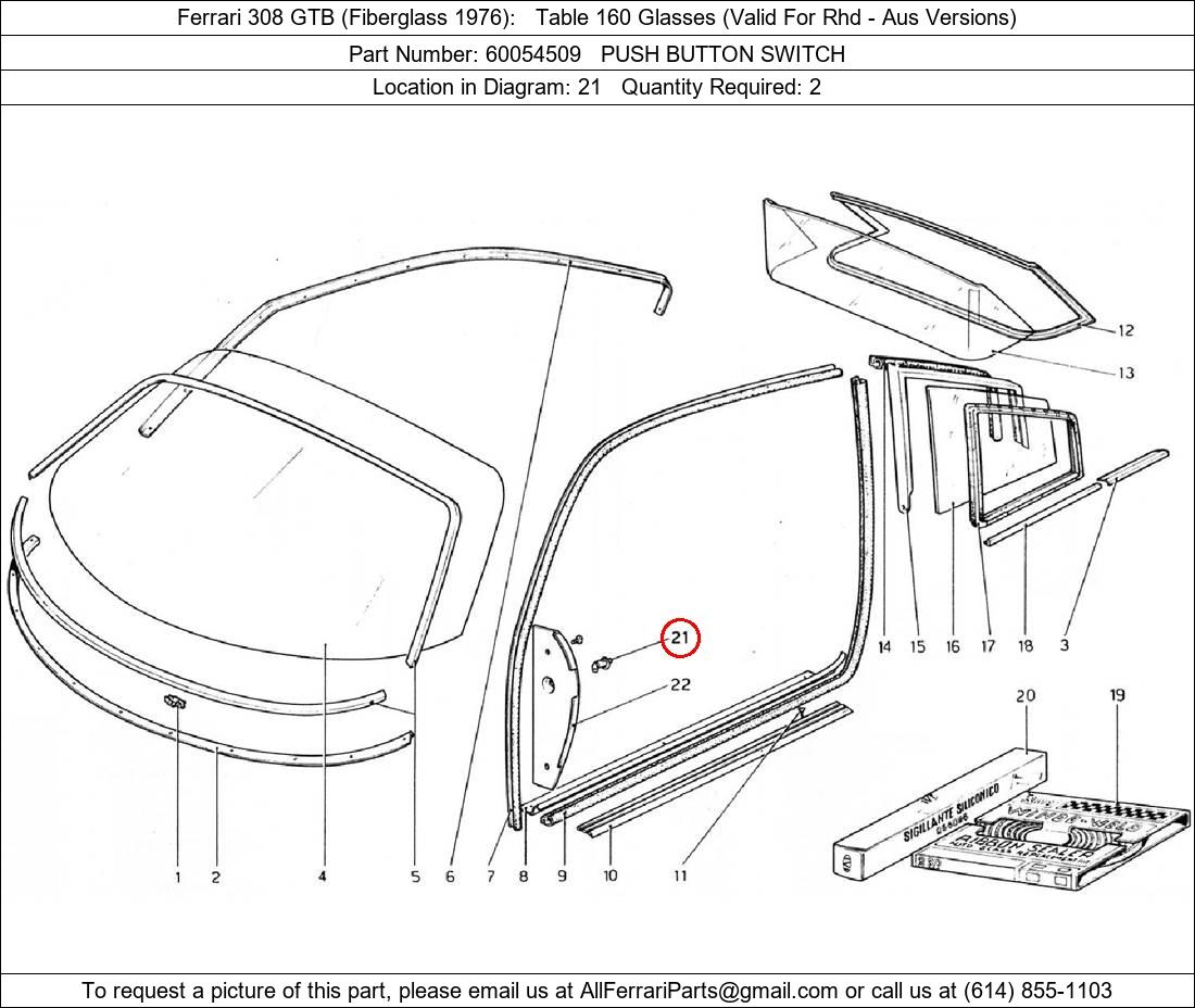 Ferrari Part 60054509