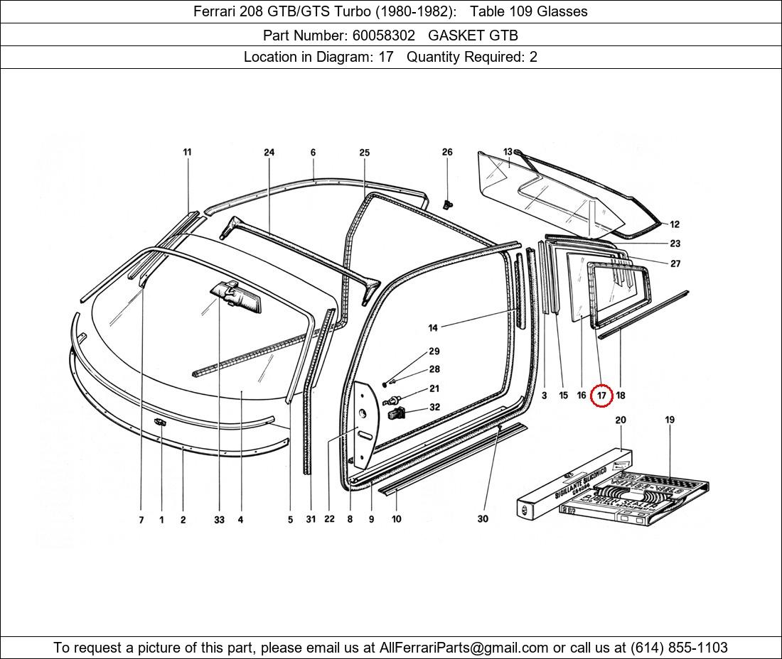 Ferrari Part 60058302