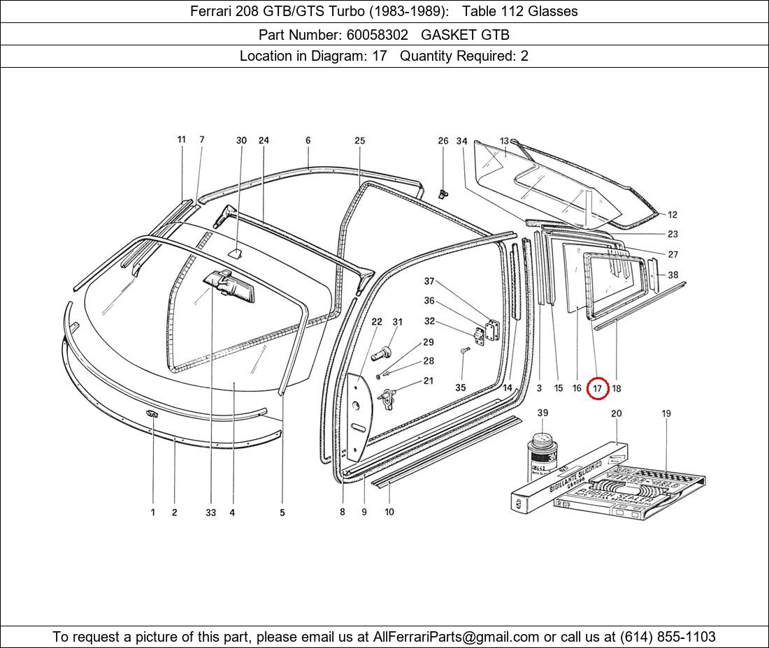 Ferrari Part 60058302