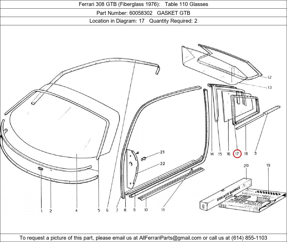 Ferrari Part 60058302