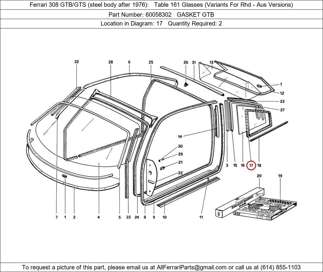 Ferrari Part 60058302