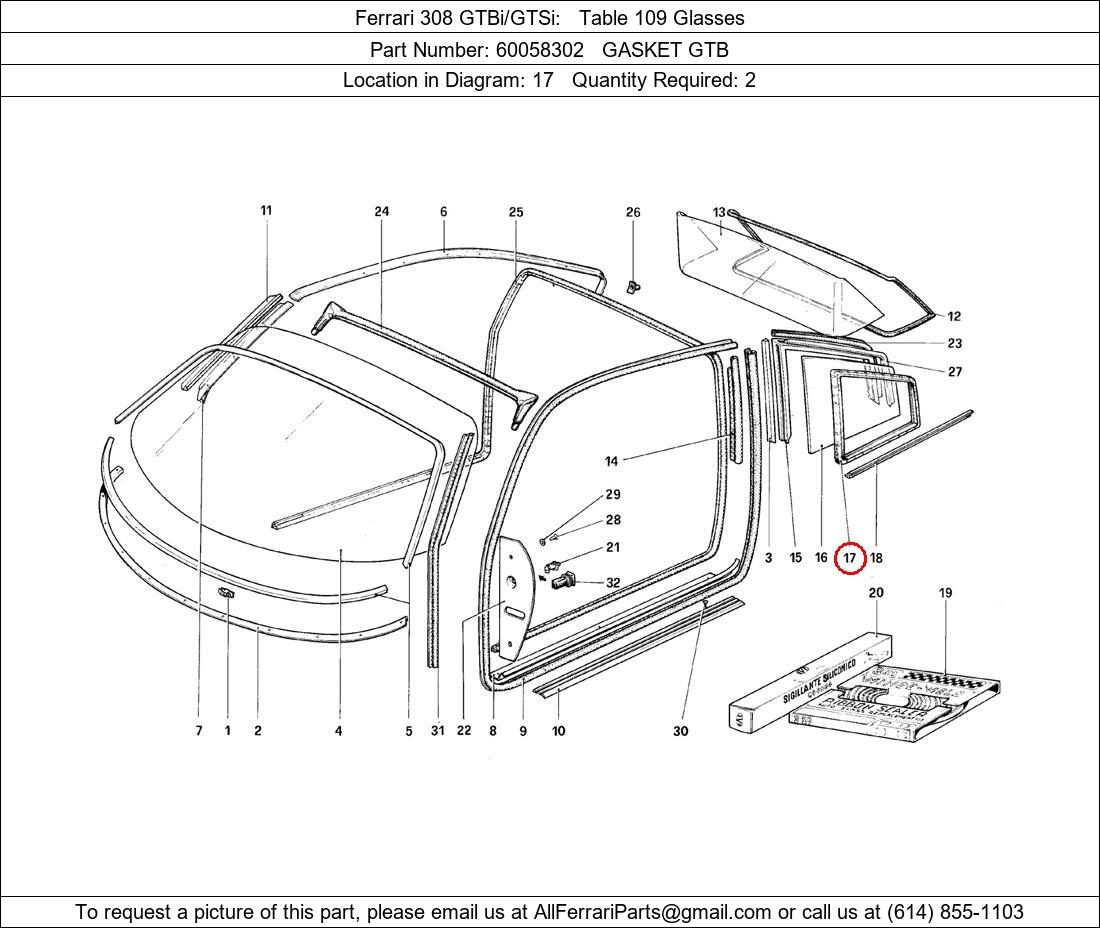 Ferrari Part 60058302