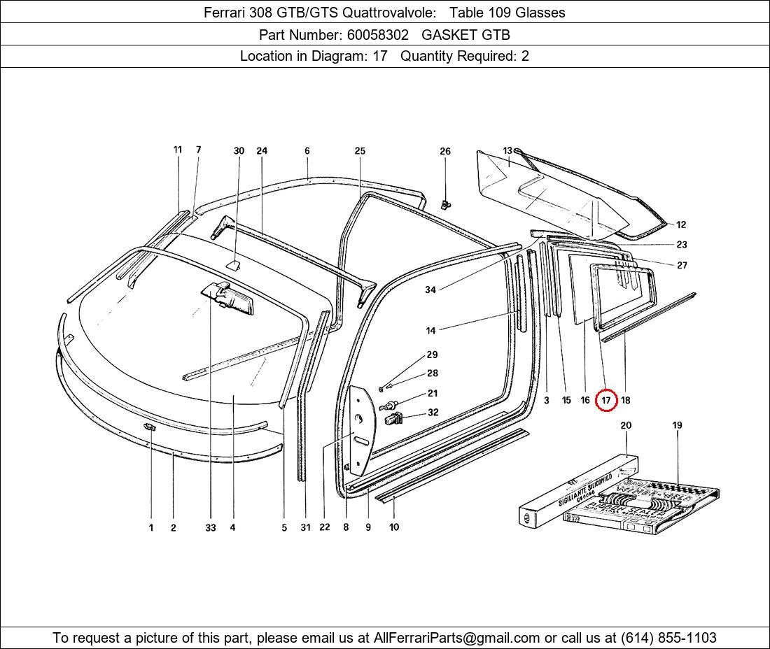 Ferrari Part 60058302